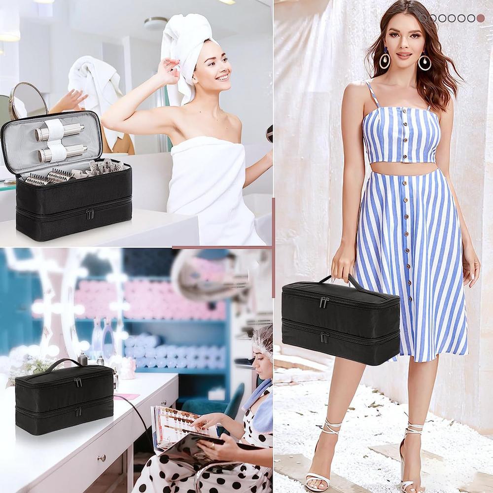 Shark FlexStyle Double-Layer Storage & Travel Case – Hair Tool Organizer with Water-Resistant Design