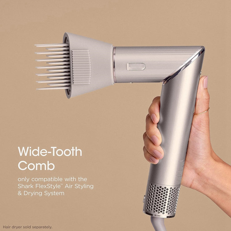 Shark FlexStyle Wide-Tooth Comb Attachment – Perfect for Coily & Curly Hair