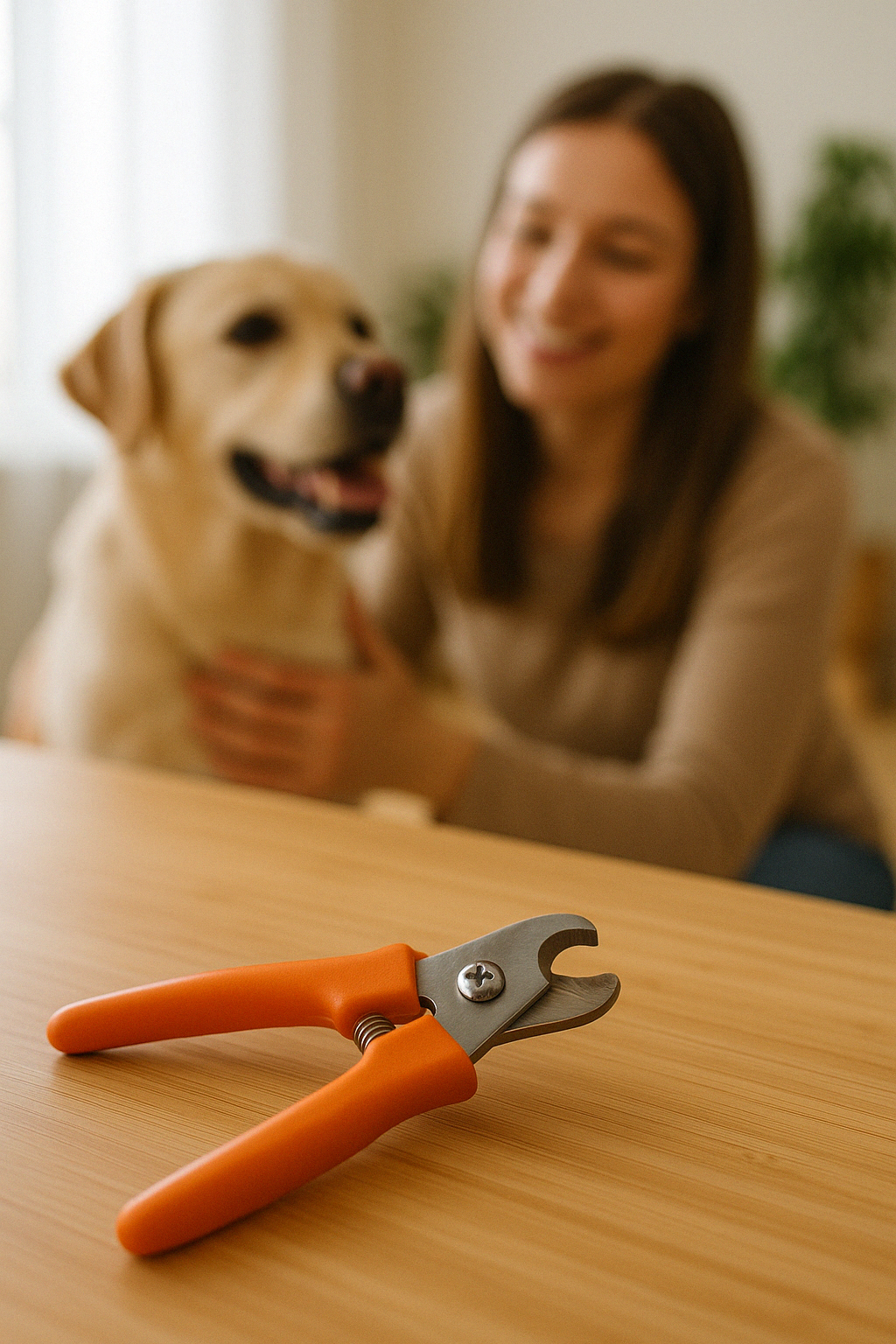 Millers Forged Stainless Steel Dog Nail Clipper – Heavy-Duty Red Handle Grooming Tool for Large Breeds