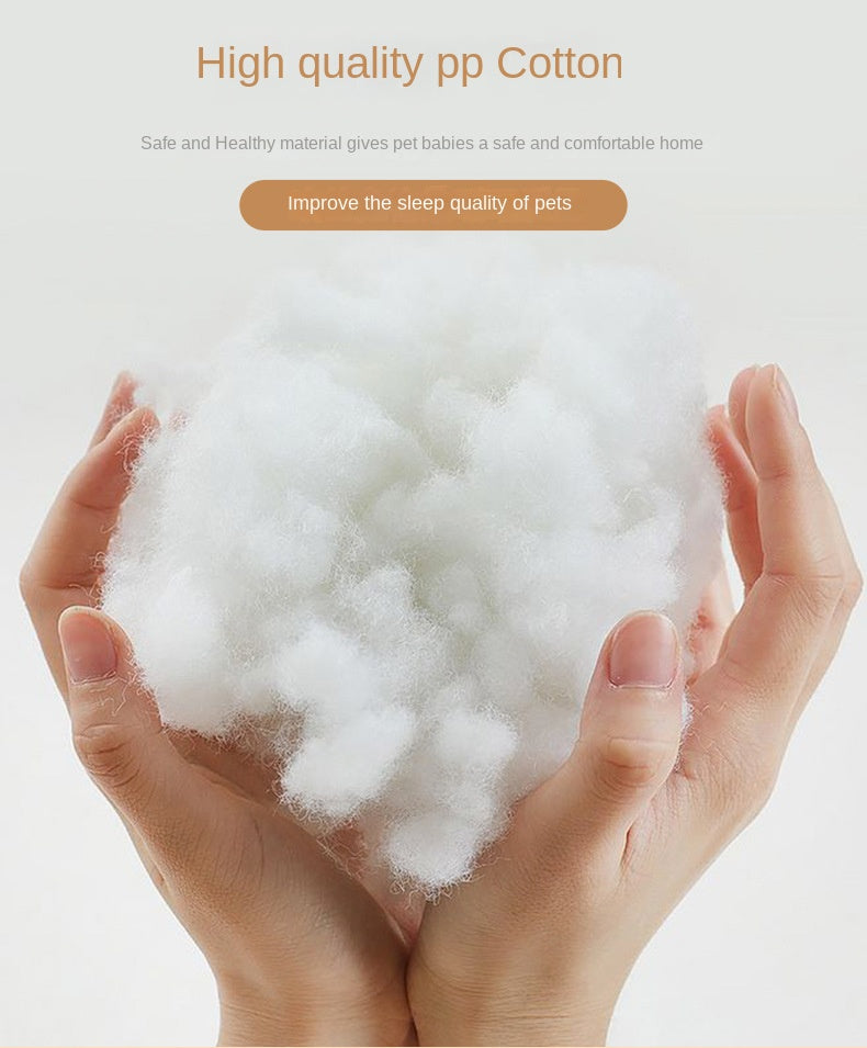 Deluxe Plush Pet Bed for Cats & Small Dogs - Cozy Cat Nest & Kennel | Available in 3 Sizes & Multiple Colors