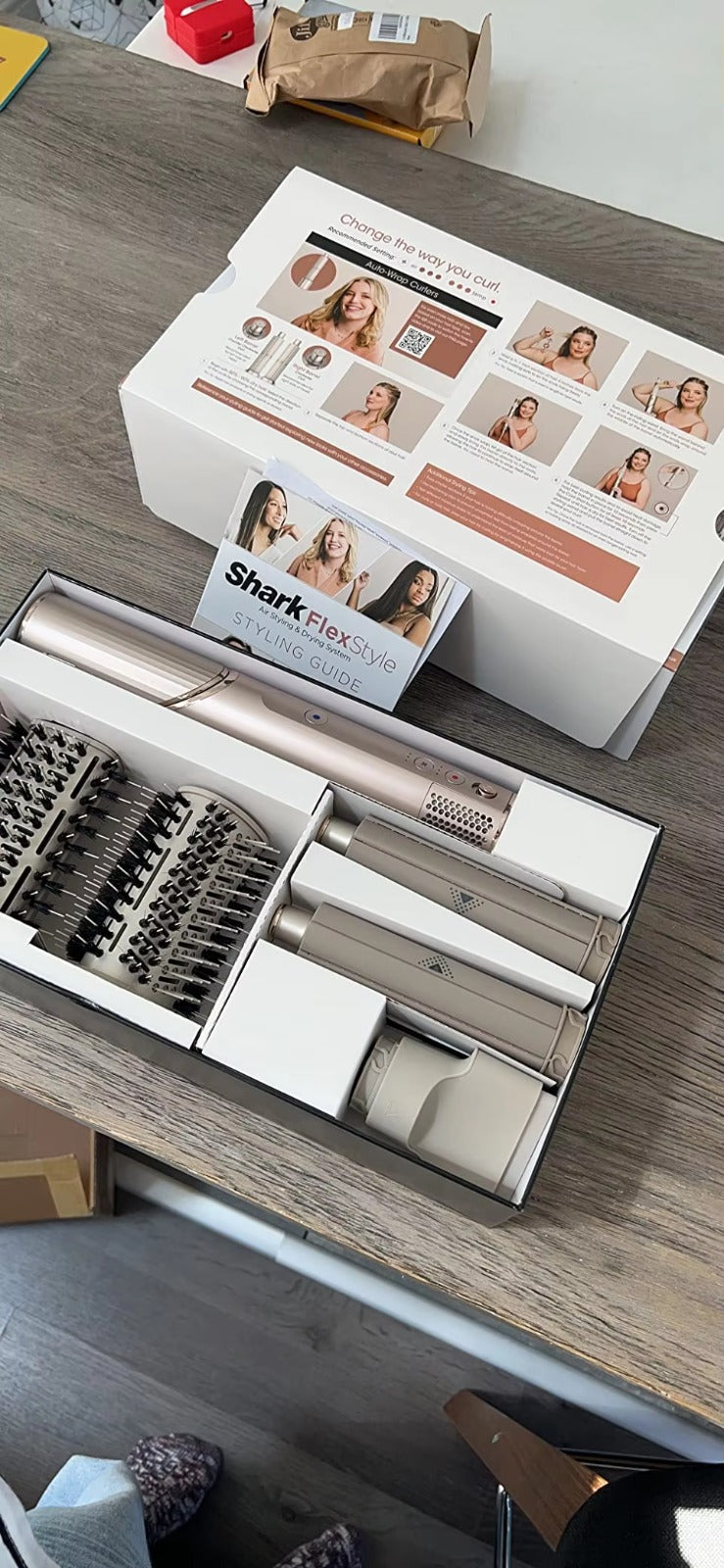 FlexStyle Air Styling & Drying System - Auto-Wrap Curlers, Powerful Multi-Styler for All Hair Types
