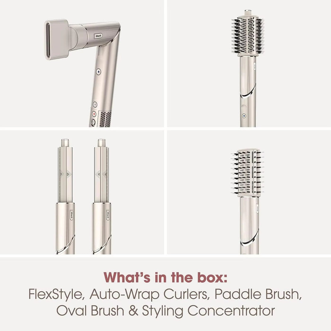 Shark FlexStyle Air Styling & Drying System - Auto-Wrap Curlers, Powerful Multi-Styler for All Hair Types