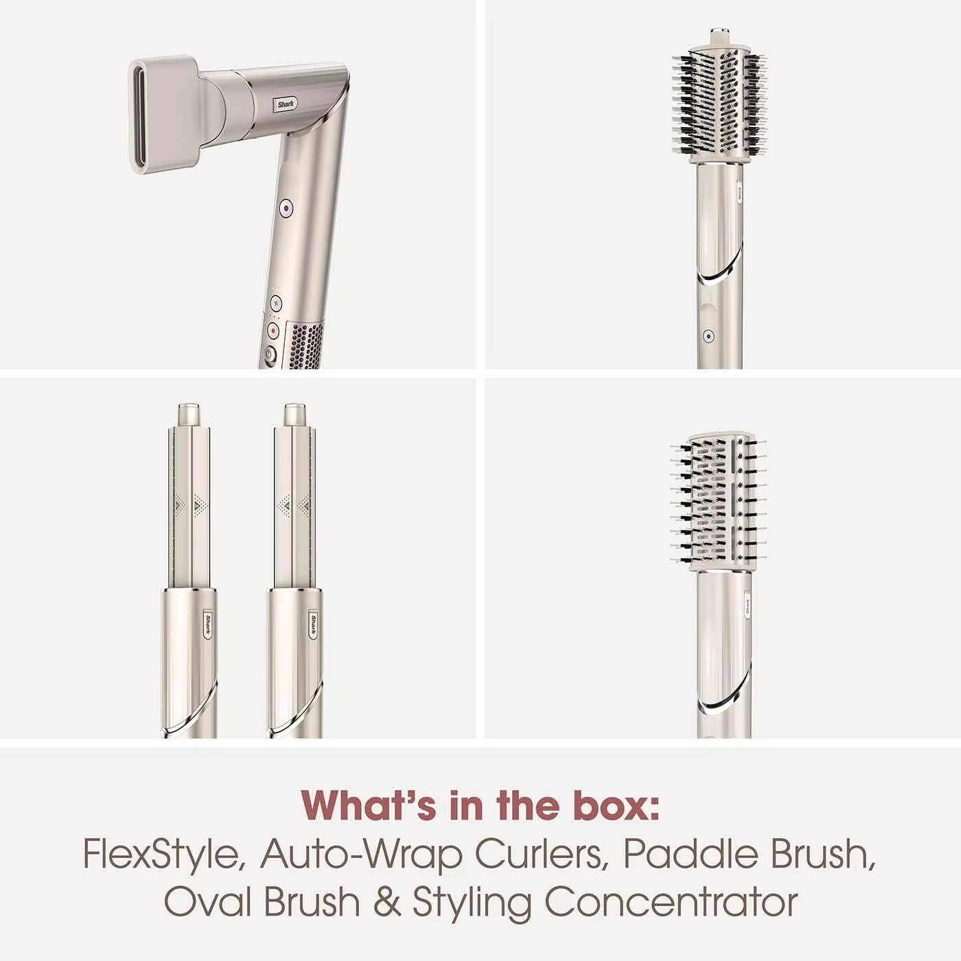 FlexStyle Air Styling & Drying System - Auto-Wrap Curlers, Powerful Multi-Styler for All Hair Types