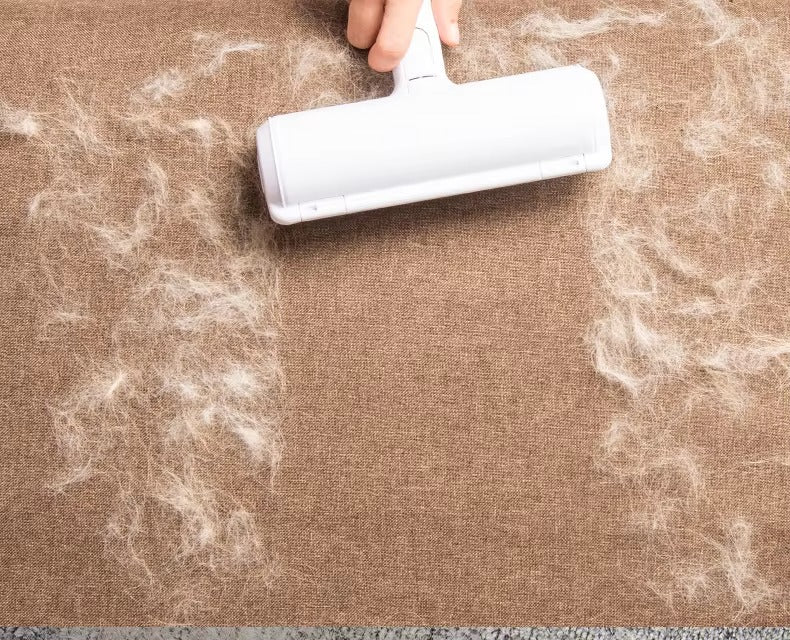 Pet Hair Remover Roller – 2-Way Lint Brush for Dogs & Cats | Reusable Fur Remover for Furniture, Clothes & Carpets