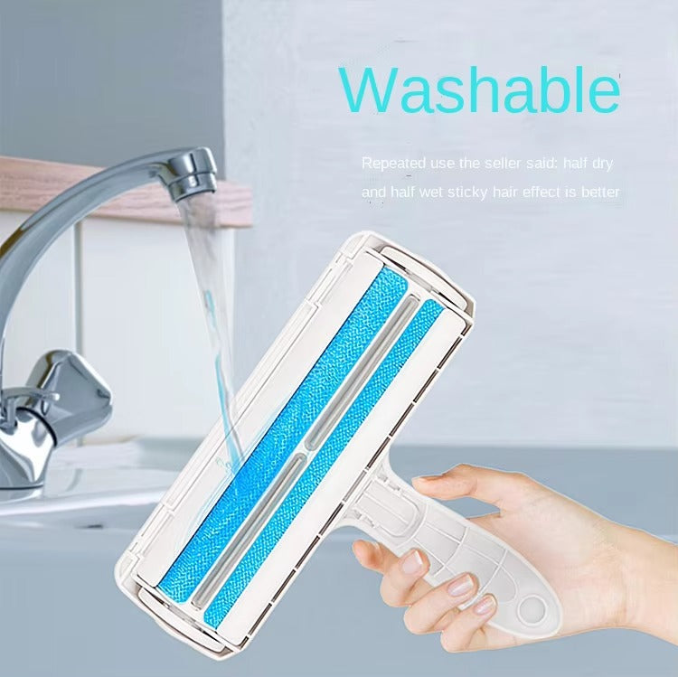 Pet Hair Remover Roller – 2-Way Lint Brush for Dogs & Cats | Reusable Fur Remover for Furniture, Clothes & Carpets