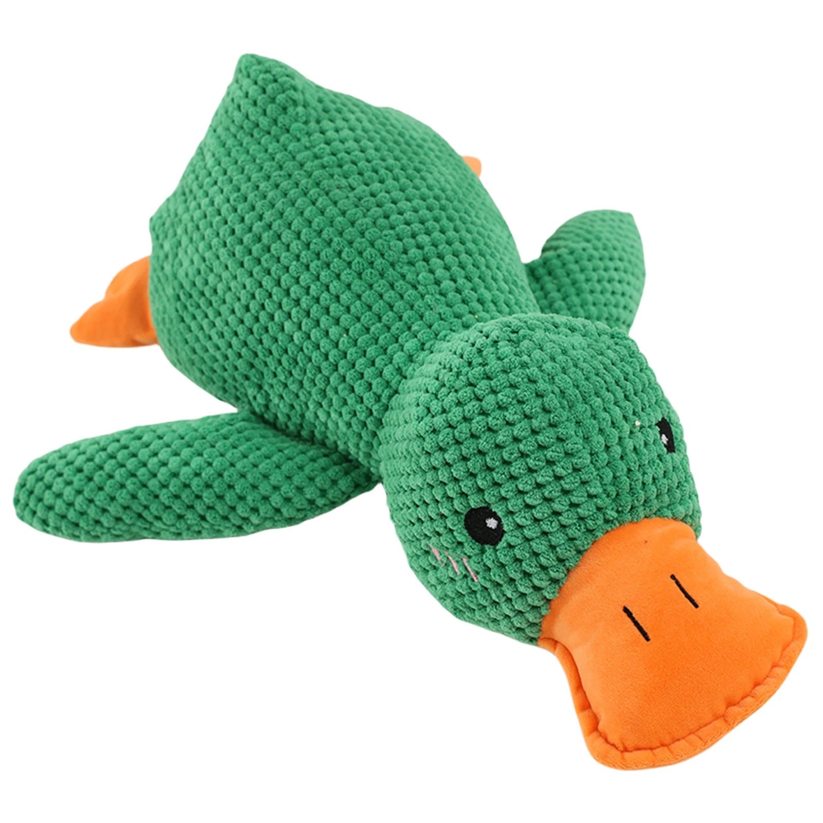Dog Calming Duck, The Mellow Dog Duck, Zentric Quack-Quack Duck Dog Toy, Cute No Stuffing Duck With Soft Squeaker, Durable